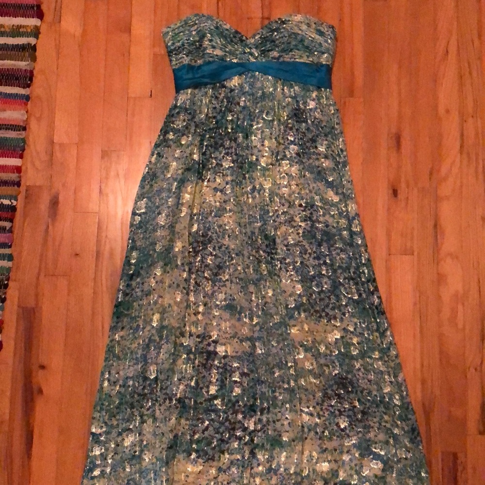 BCBG Max Azria Floor Length Gown